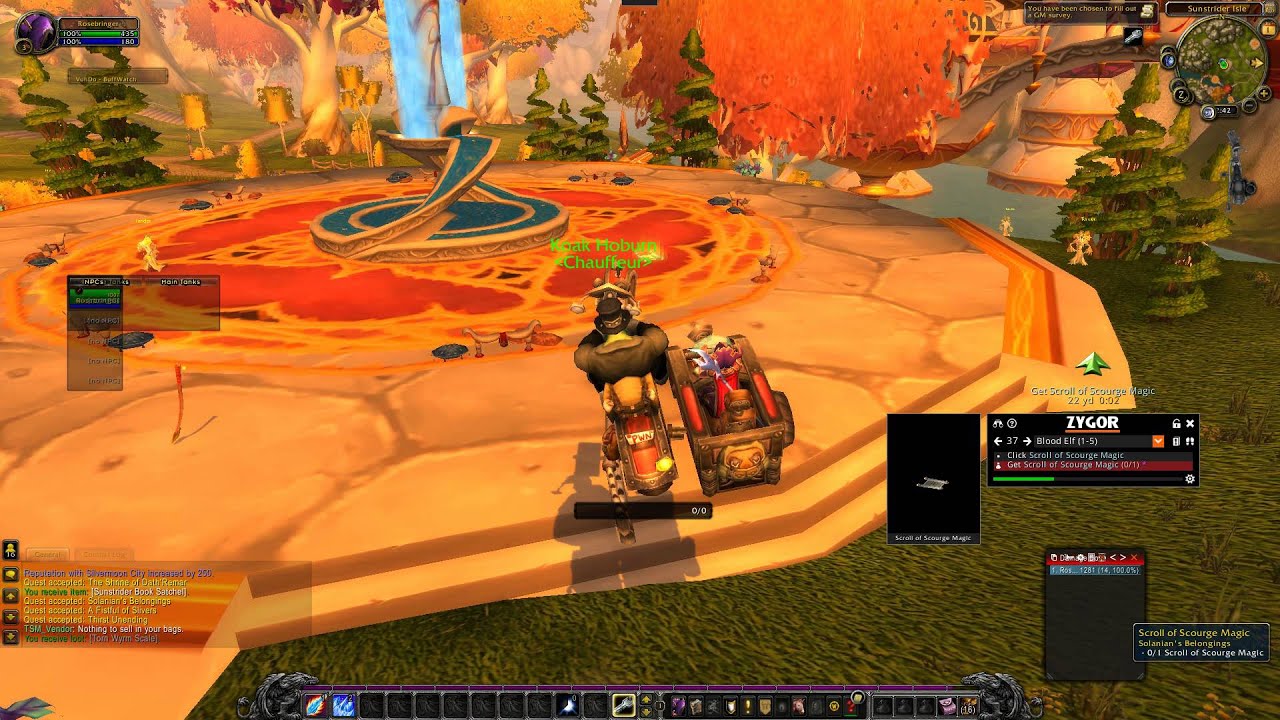 World of Warcraft: Blood Elf Starting Zone