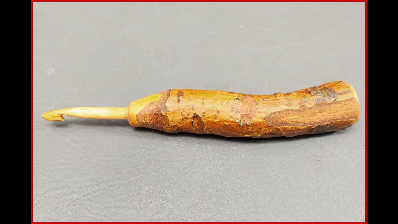 Making a Wooden Crochet Hook 