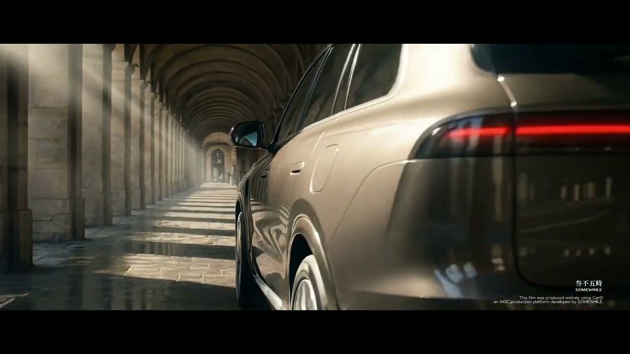 I Made an AI Car Video in 4 Hours Using Only Official Photos (Li Auto L9)