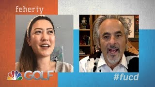 Feherty Up Close from a Distance with Michelle Wie West | Golf Channel