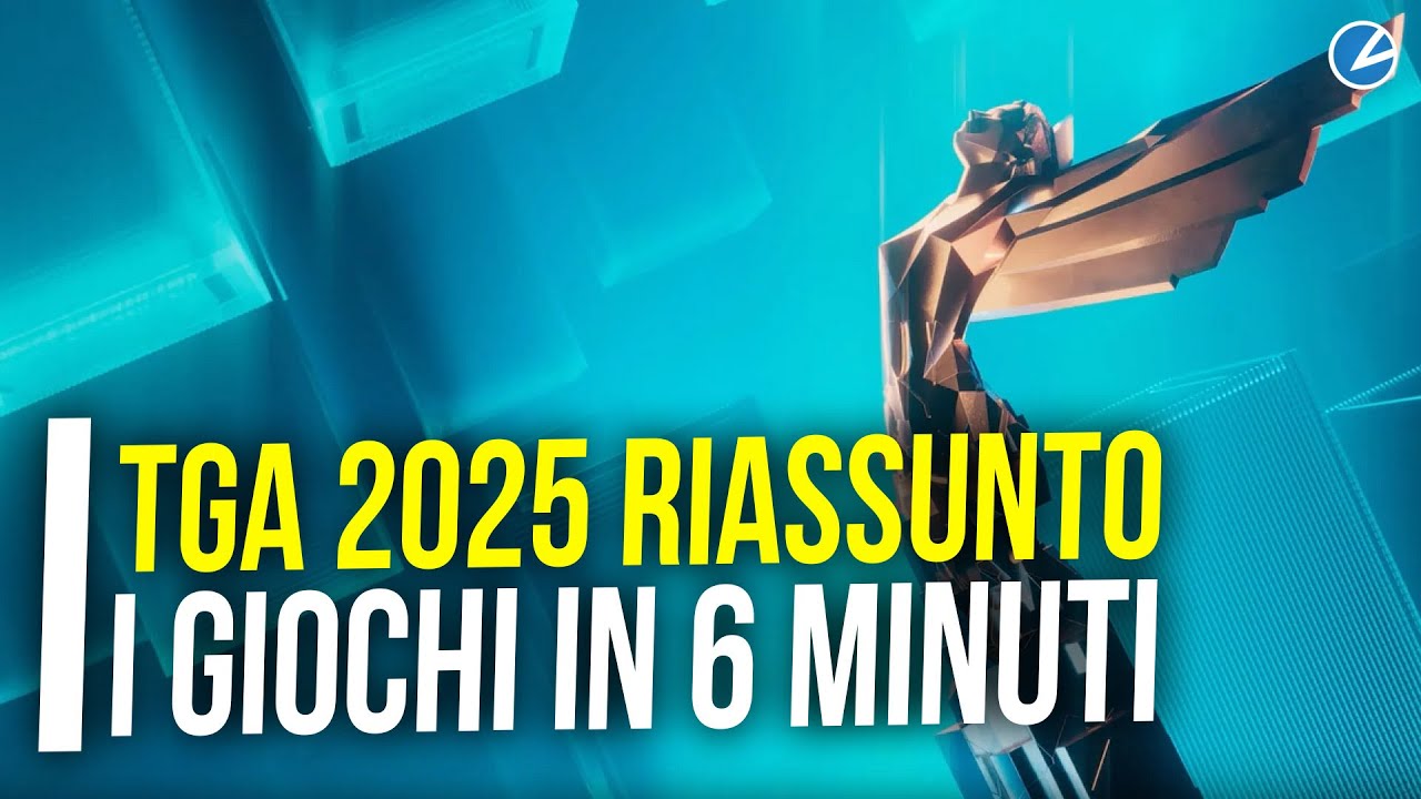 The Game Awards 2025 RIASSUNTO: tutti i giochi in 6 minuti