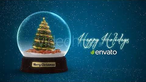 Snow Globe - Christmas Tree