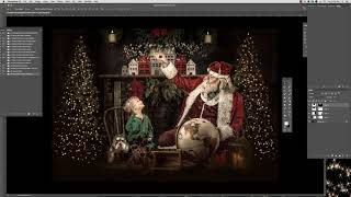 Santa's Magic Overlays & Brushes Tutorial screenshot 5