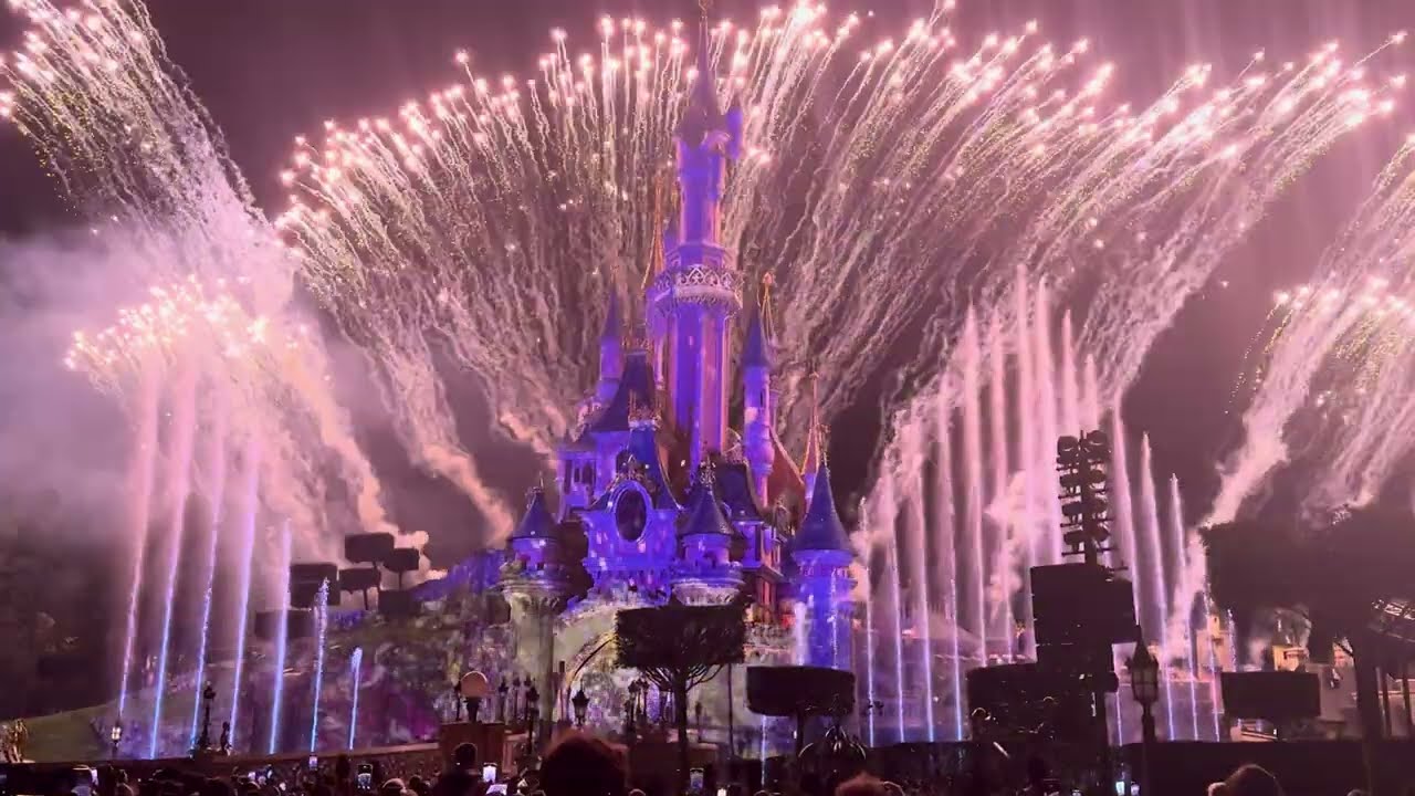 Disneyland Paris: Fireworks 🎆 | Complete Video 4K - August 2025