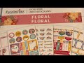 Plan With Me / Recollections Sticker Book / Autumn Themed