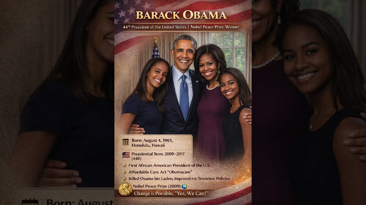 Barack Obama biography 