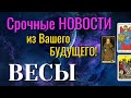 ВЕСЫ 💯 Срочные НОВОСТИ из Вашего БУДУЩЕГО Таро Расклад онлайн