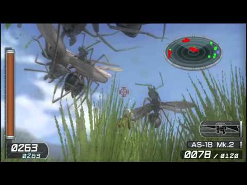 Video: Earth Defense Force Invaderar Vita