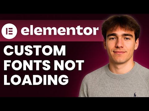 How To Fix Custom Fonts Not Loading On Front End In Elementor WordPress (Tutorial 2025)