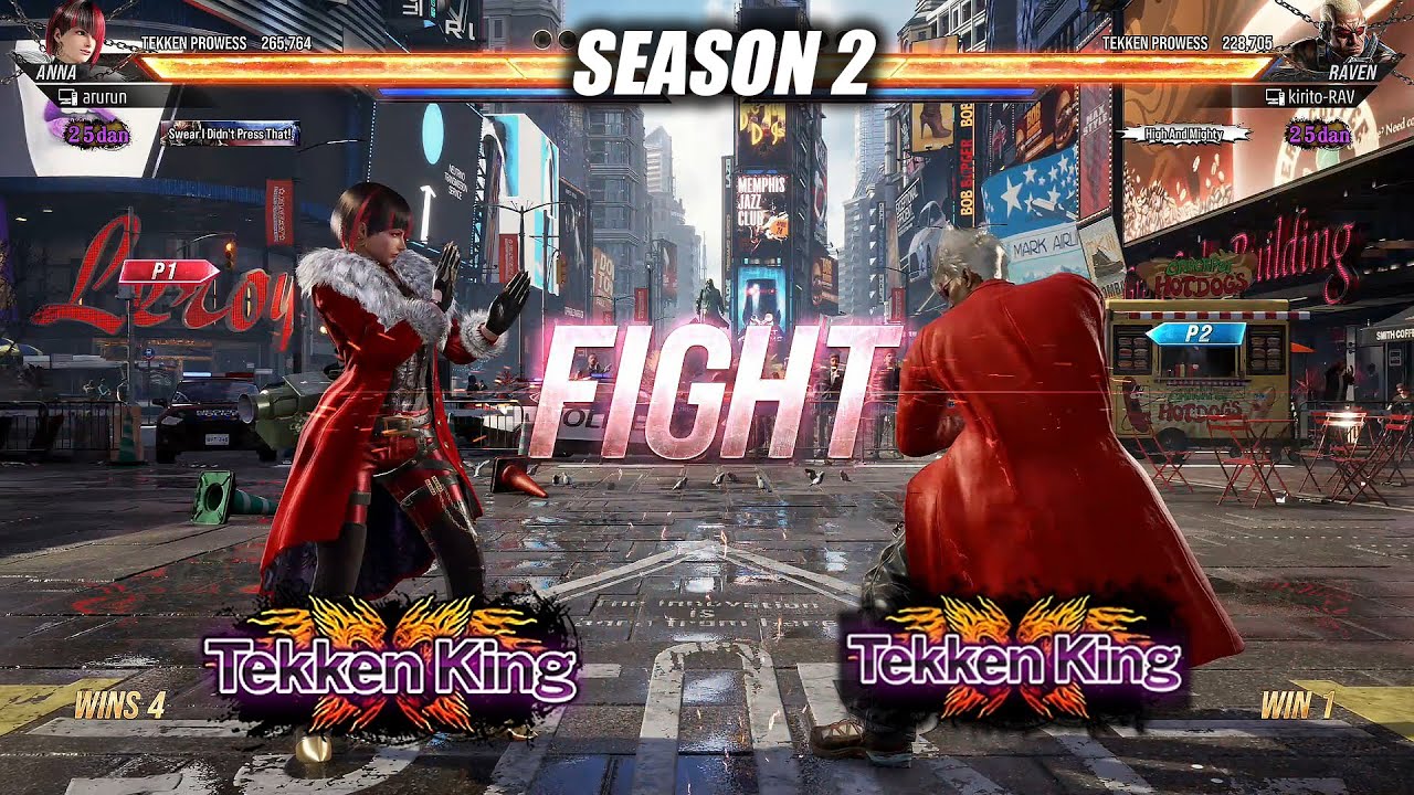 TEKKEN 8 • Anna vs Raven • Gameplay #93 High Ranking Player Online Matches