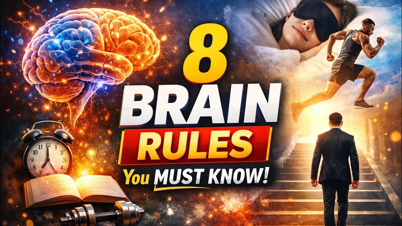 8 BRAIN RULES ! सफलता के लिए दिमाग के 8  नियम Train your Mind for Success ! Jot Motivation