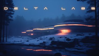 DELTA LABS: Cyberpunk Ambience  Focus and Relaxation Ambient Music  Ethereal Sci Fi Soundscape