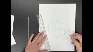 Two-point Perspective Castle pt. 1