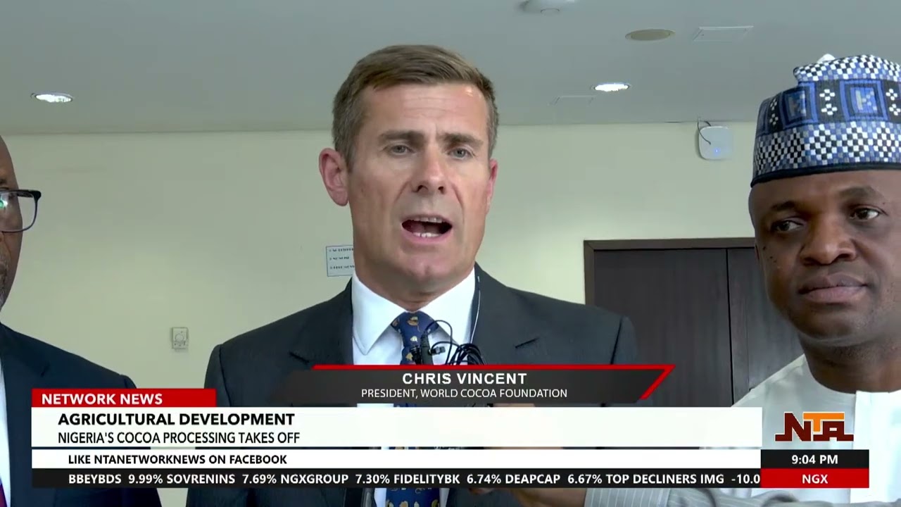 Nigeria Cocoa Processing Takes Off