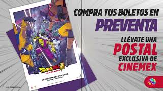 REGALO DRAGON BALL SUPER SUPER HERO CINEMEX POSTALES EXCLUSIVOS ! Solo para México