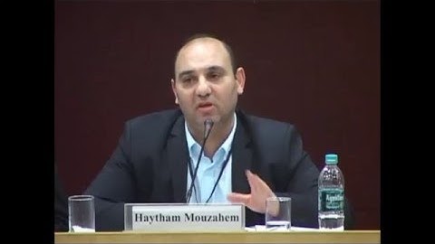 Resurgence and Spread of Extremism and Terrorism in West Asia - Dr Haytham Mouzahem
