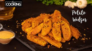 Crispy Potato Wedges | Chilli Garlic Potato | Aloo Snacks | Starter Recipes | Easy Potato Snacks screenshot 5