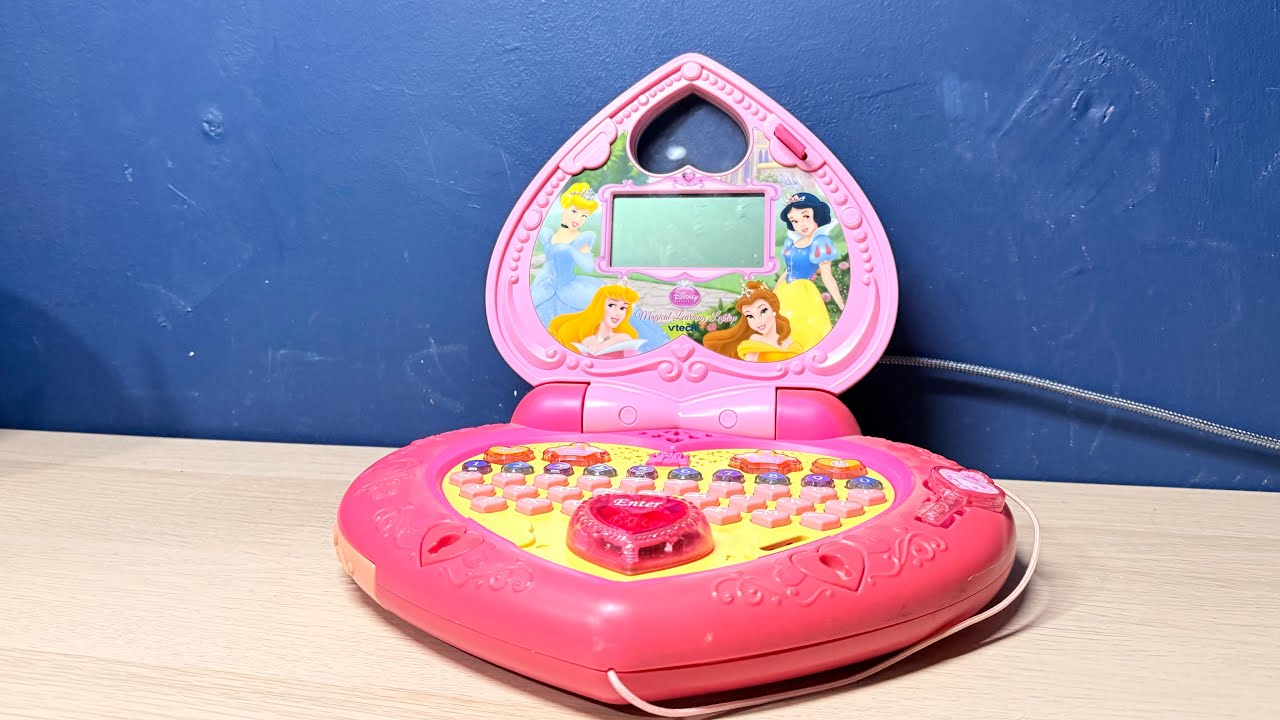 Vtech Disney Princess Magical Learning Laptop - Be a Princess