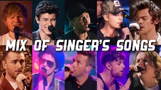 Mashup Viral TOP 10 Penyanyi Pria Terkenal Dalam Satu Lagu - Pertunjukan Langsung #1