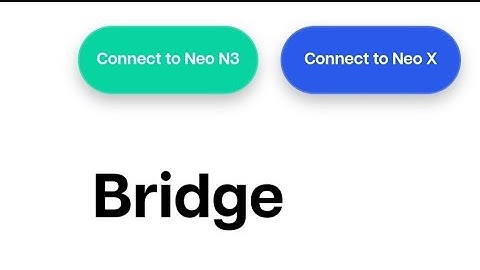 How To Bridge $Gas Using Neo EVM Bridge