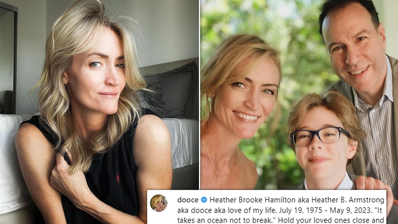 Mommy blogger Heather Armstrong, known as Dooce to fans, dead ...