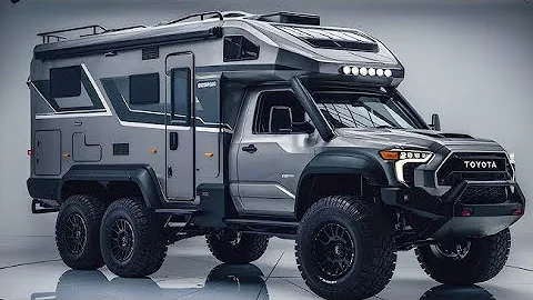 First Look: 2026 Toyota 6x6 Camper Van – The Ultimate Off-Road Motorhome!
