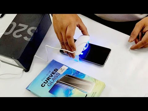 Samsung Galaxy S20 Ultra UV Glass || Best Screen Protector || How to Apply