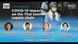 Webinar | COVID-19 impacts on the Thai tourism supply chain