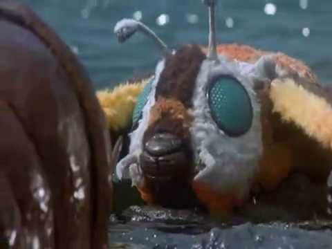 Rebirth Of Mothra scene - Mothra's death