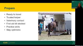 2024 NDSU Ext Horse Management Webinar Series – Emergency First Aid (Until the Veterinarian Arrives) by NDSUExtension 146 views 1 month ago 47 minutes