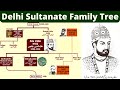 Family tree of delhi sultanate  did they capture whole india