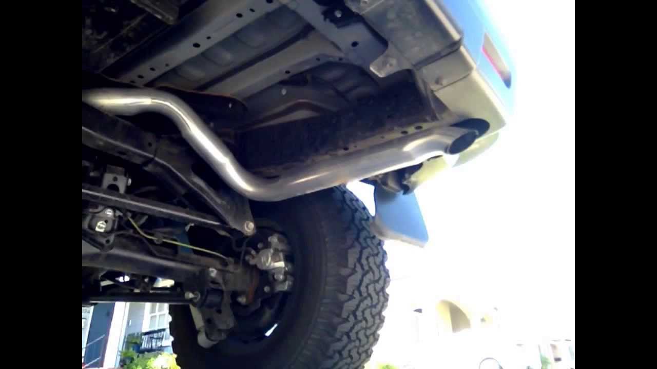 2013 Toyota Fj Cruiser With Borla Xr 1 Muffler Revving Engine To