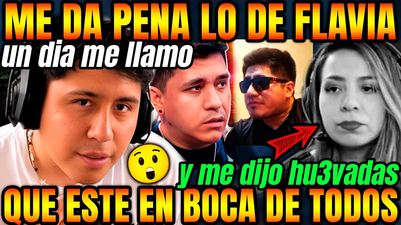 MACARIUS HABLA SOBRE SU EX FLAVIA😮ME DA UNA PENA QUE ESTE EN BOCA DE TODOS POR SUS MALAS ACCIONES😲