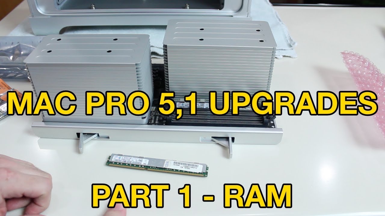 Mac Pro 5,1 RAM Upgrade - Mac Pro Upgrade Part YouTube