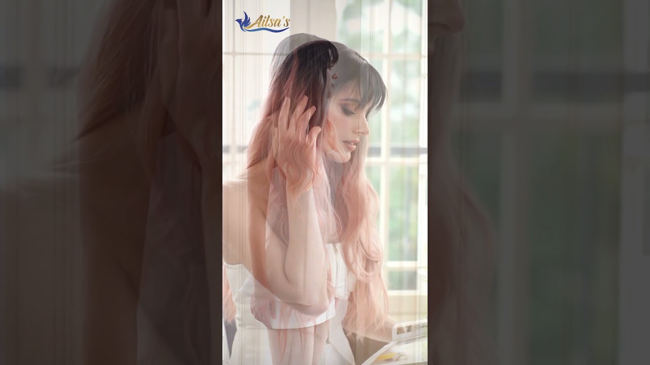 Light Brown Wig has a realistic appearance.