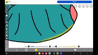 Como desenhar um dickinsonia (fácil) - desenhado animais extintos (paleozóico) ep 1