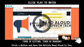 How to Install and Use Read Aloud Text-to-Speech Free Google Chrome Extension - Read Aloud Tutorial