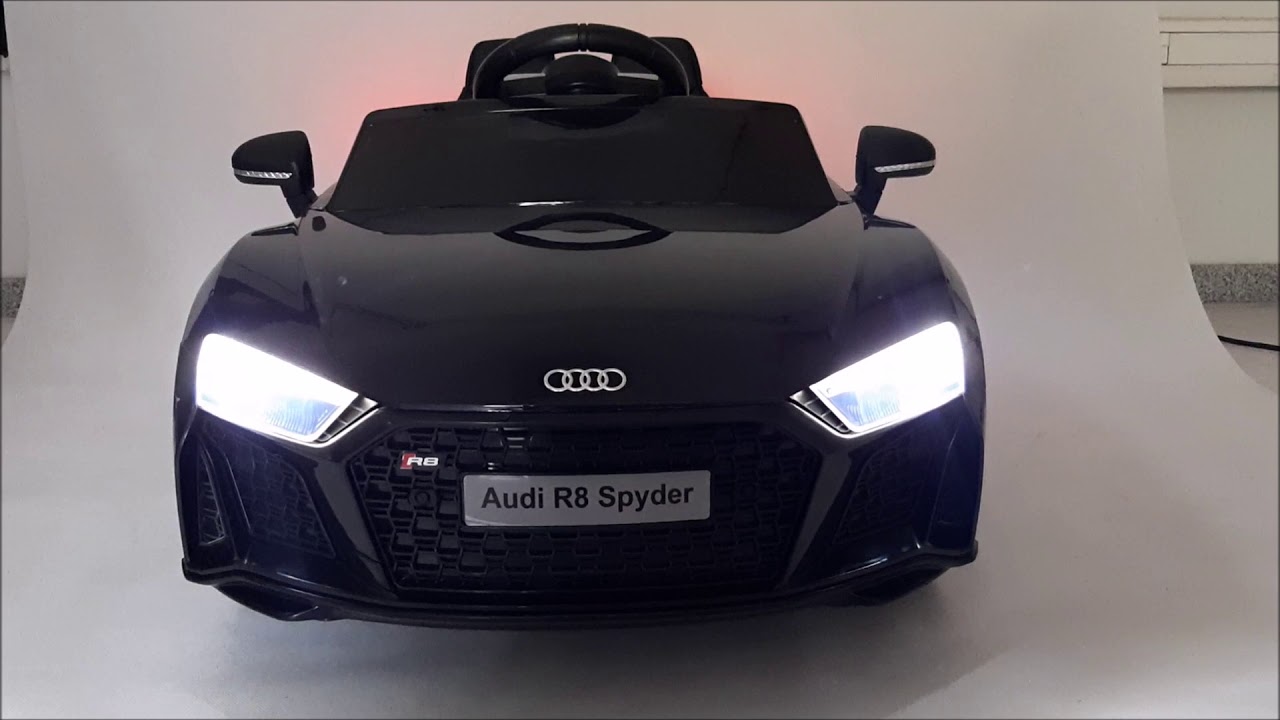 Audi R8 Spyder samochód na akumulator YouTube