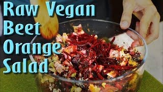Raw Vegan Recipe: Beet and Blood Orange Salad | Jason Wrobel