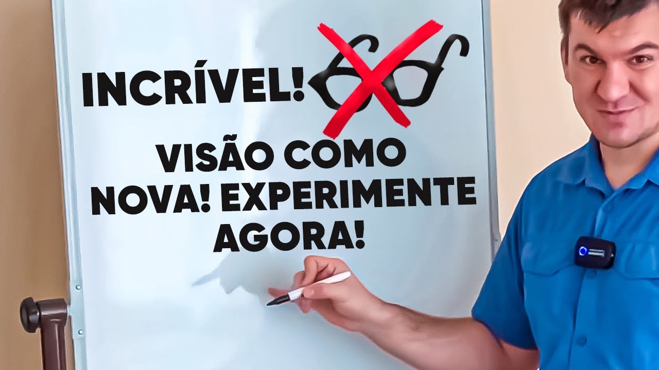 3 DICAS PARA MELHORAR A SUA VISÃO, funciona de verdade! Experimente!