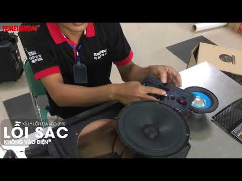 Video Xử lý lỗi loa kéo P.3 - Sạc không vào điện, pin kém - youtube