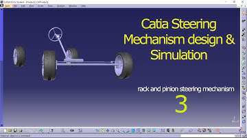 HOW TO DESIGN STEERING MECHANISM IN CATIA V5 | CATIA CAR STEERING DESIGN #Catia #cad #learning