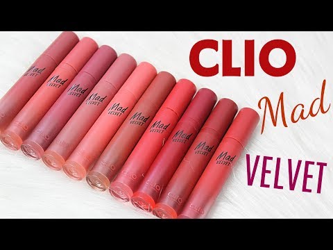 BIYW Review Chapter: #158 CLIO MAD VELVET TINT SWATCH & REVIEW