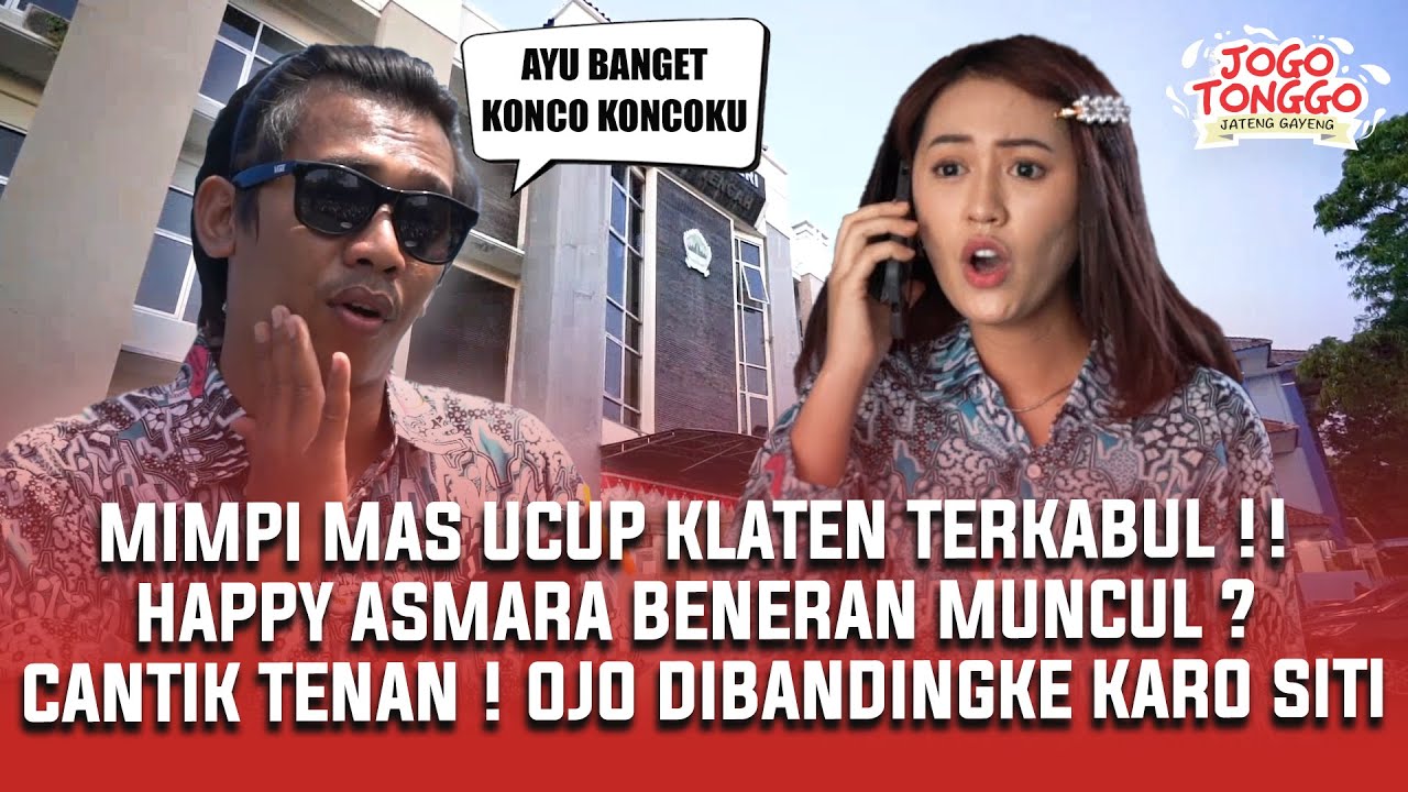 HAPPY ASMARA DAN UCUP KLATEN NOSTALGILA KISAH KASIH DI SEKOLAH⁉️ INGET SITI CUP CUP 🤣