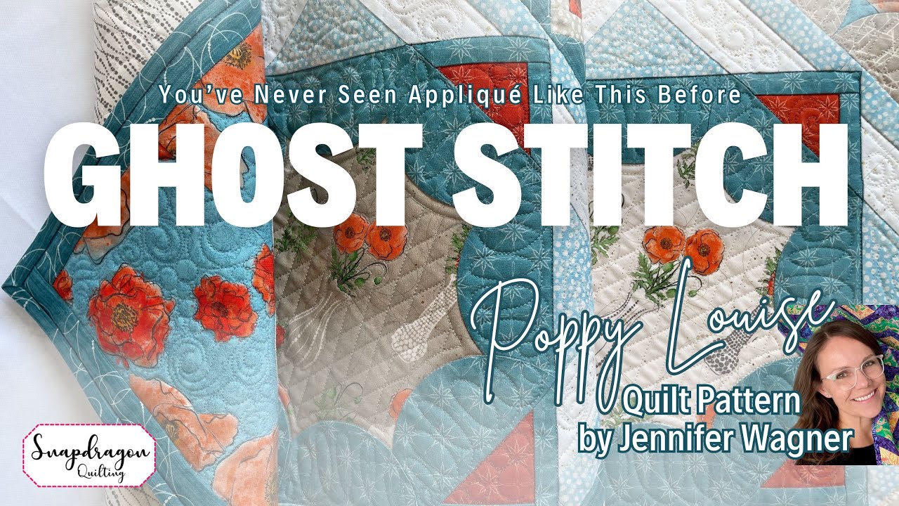 You’ve Never Seen Appliqué Like This Before | Meet Ghost Stitch Appliqué