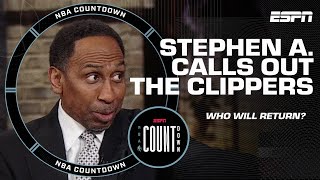 Stephen A. calls Kawhi Leonard ‘THE WORST SUPERSTAR YOU COULD POSSIBLY HAVE’ 👀 | NBA Countdown