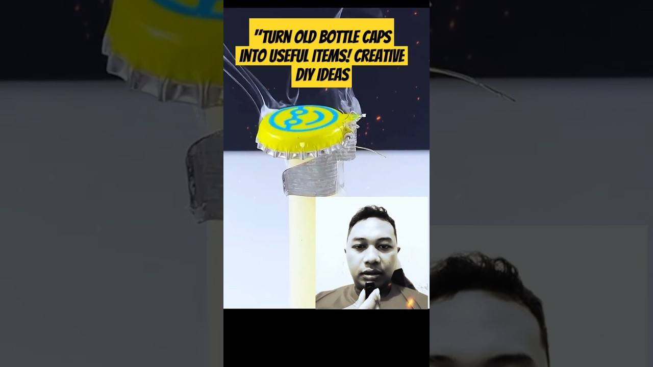 Turn Old Bottle Caps into Useful Items! Creative DIY Ideas 