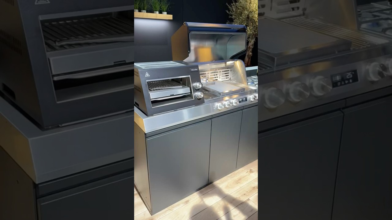 Новый гриль Miele Outdoor Kitchen Dreams