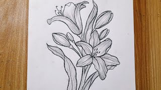 How To Draw Flowers Easy Step By Step Flower Drawing Tutorial