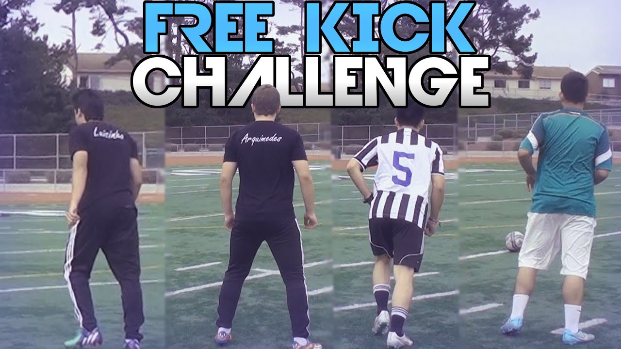 FREE KICK CHALLENGE YouTube FREE KICK CHALLENGE YouTube